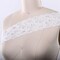 1 Yard Ivory Beading Cording Opulent Alencon Bridal Lace Trim 3.75 Inches